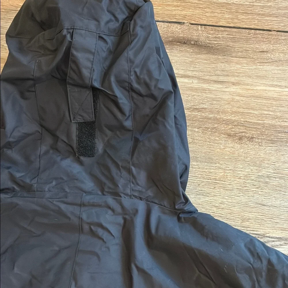 Port Authority Black Men’s 3-in-1 Windbreaker & Vest Combo Jacket with Hood